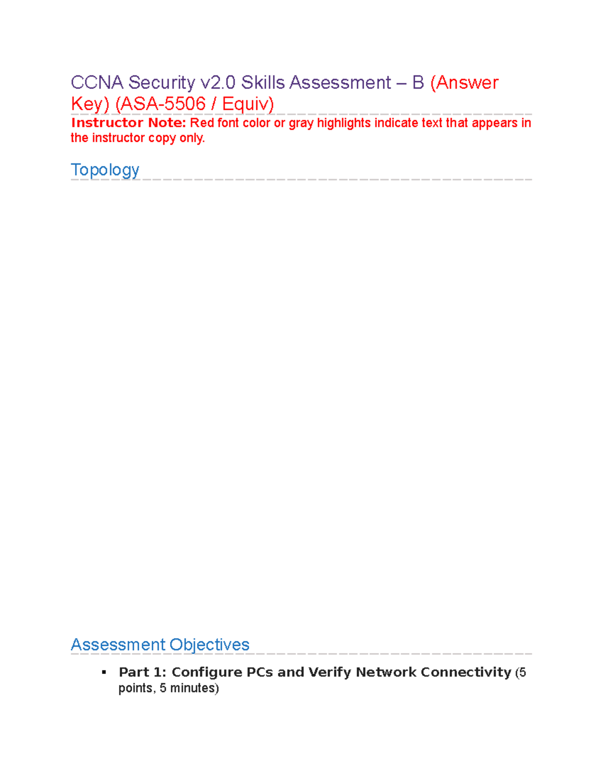 CCNA Security V2 Skill Assessment B1 - CCNA Security V2 Skills ...