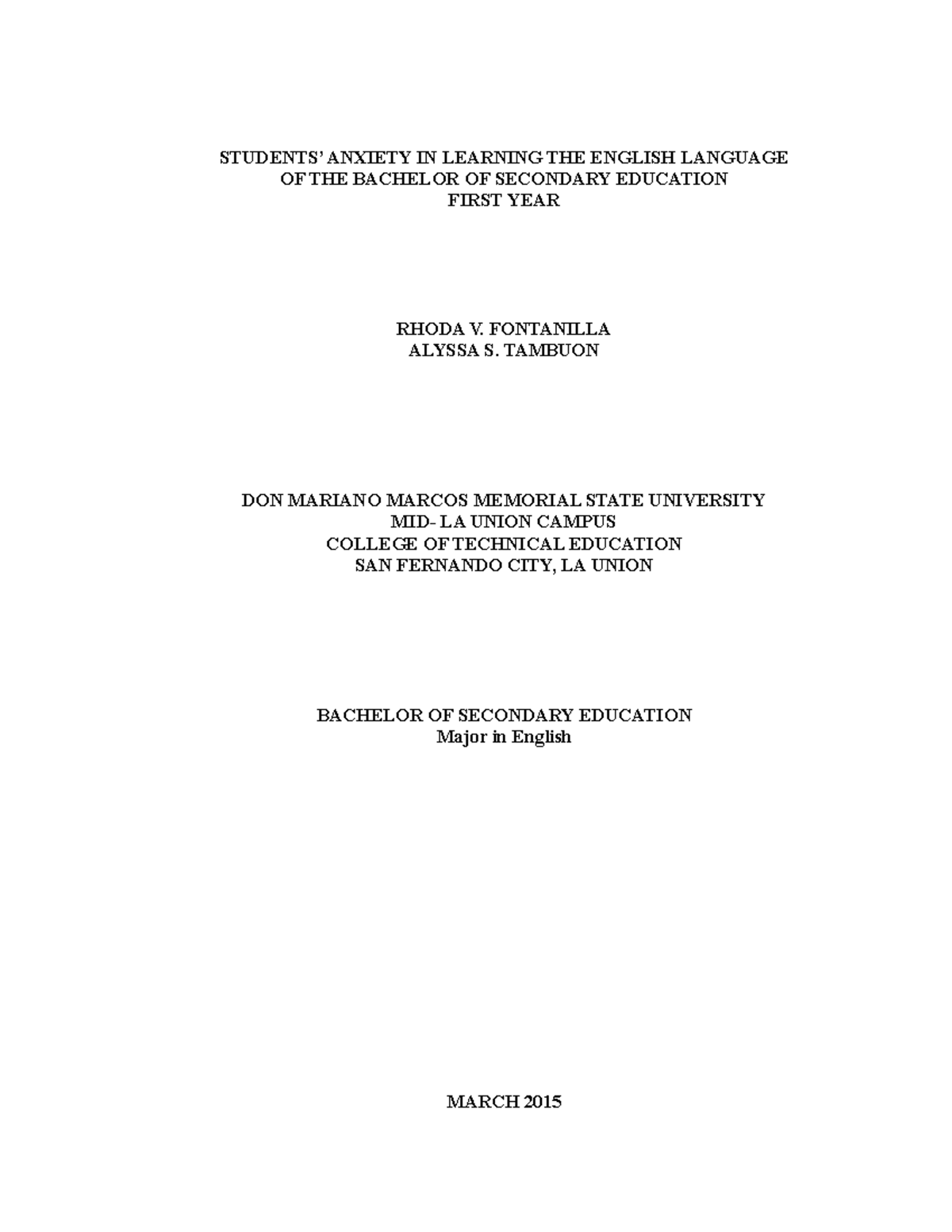 Final-COPY-OF- Research - STUDENTS’ ANXIETY IN LEARNING THE ENGLISH ...