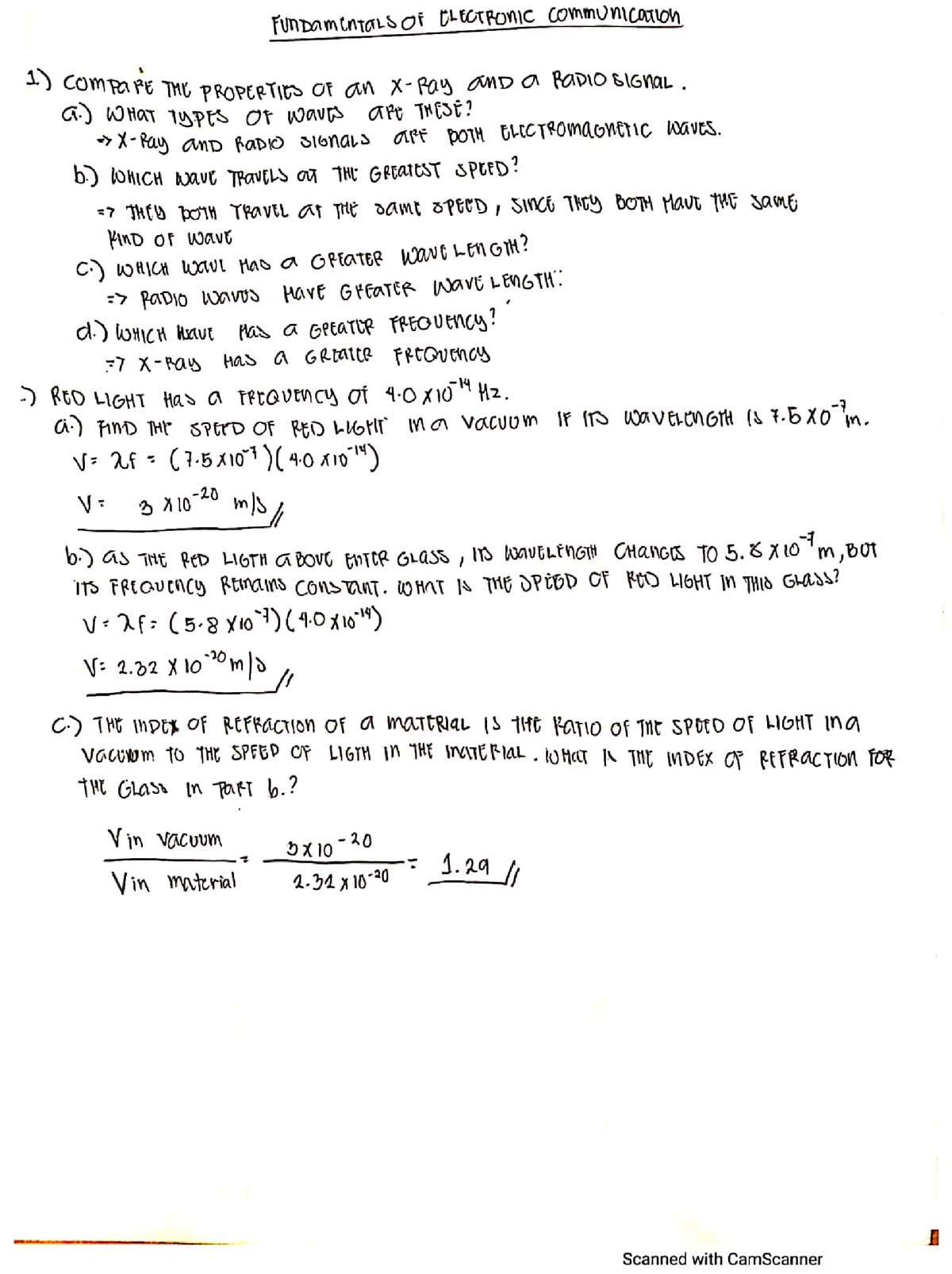 engineering materials assignment