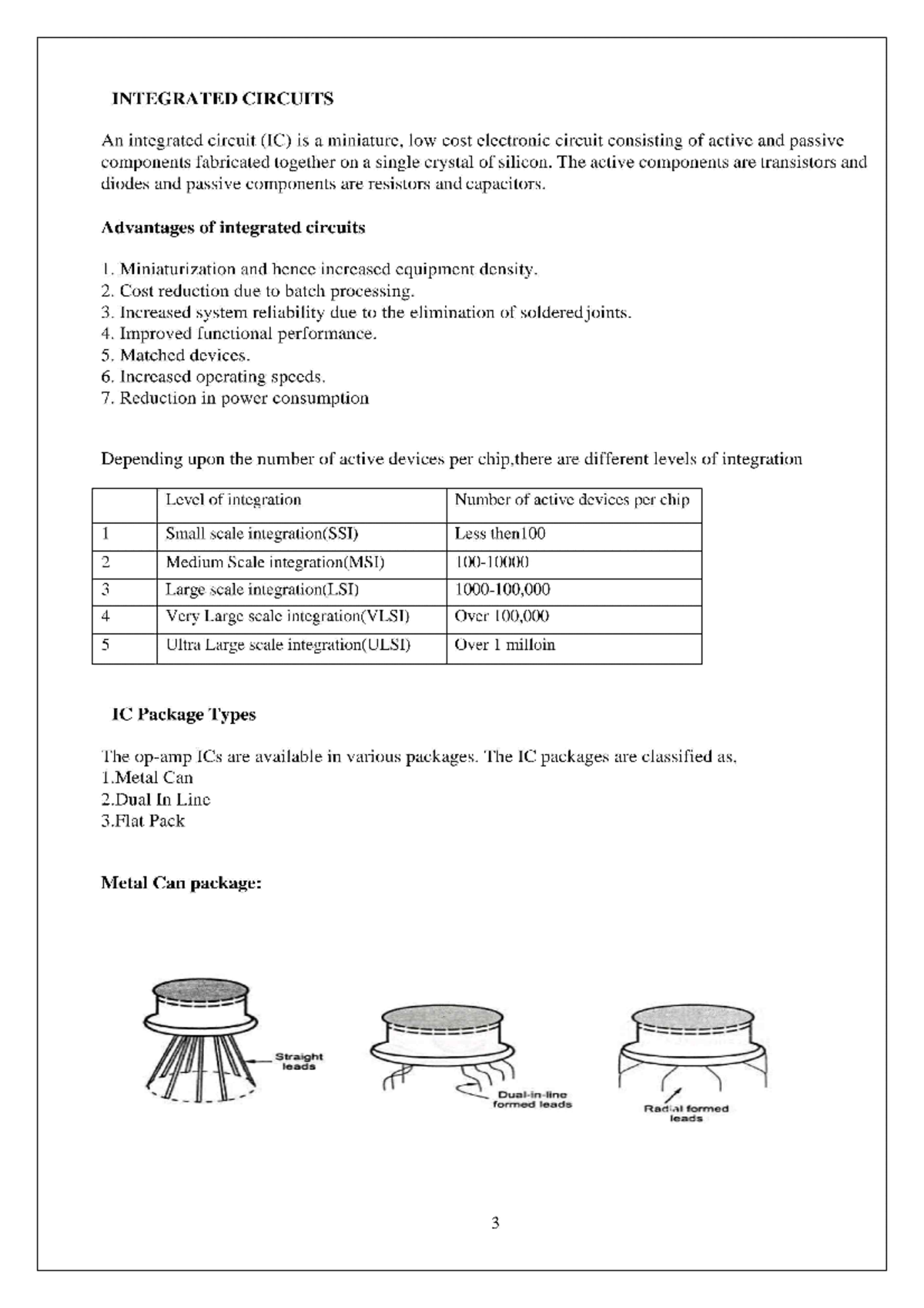 IC integrated circuits Microwave Integrated Circuits Studocu