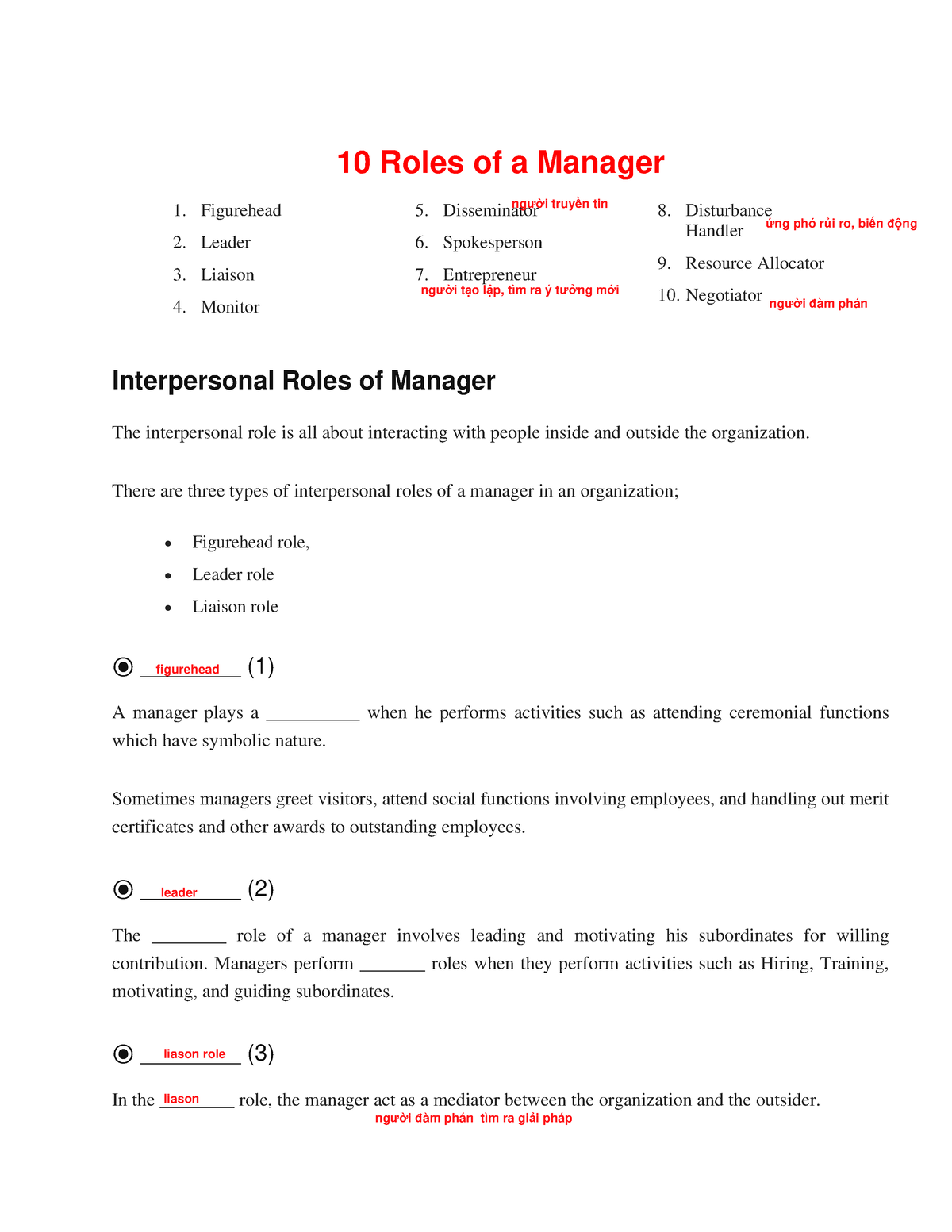 Roles Of A Junior Auditor