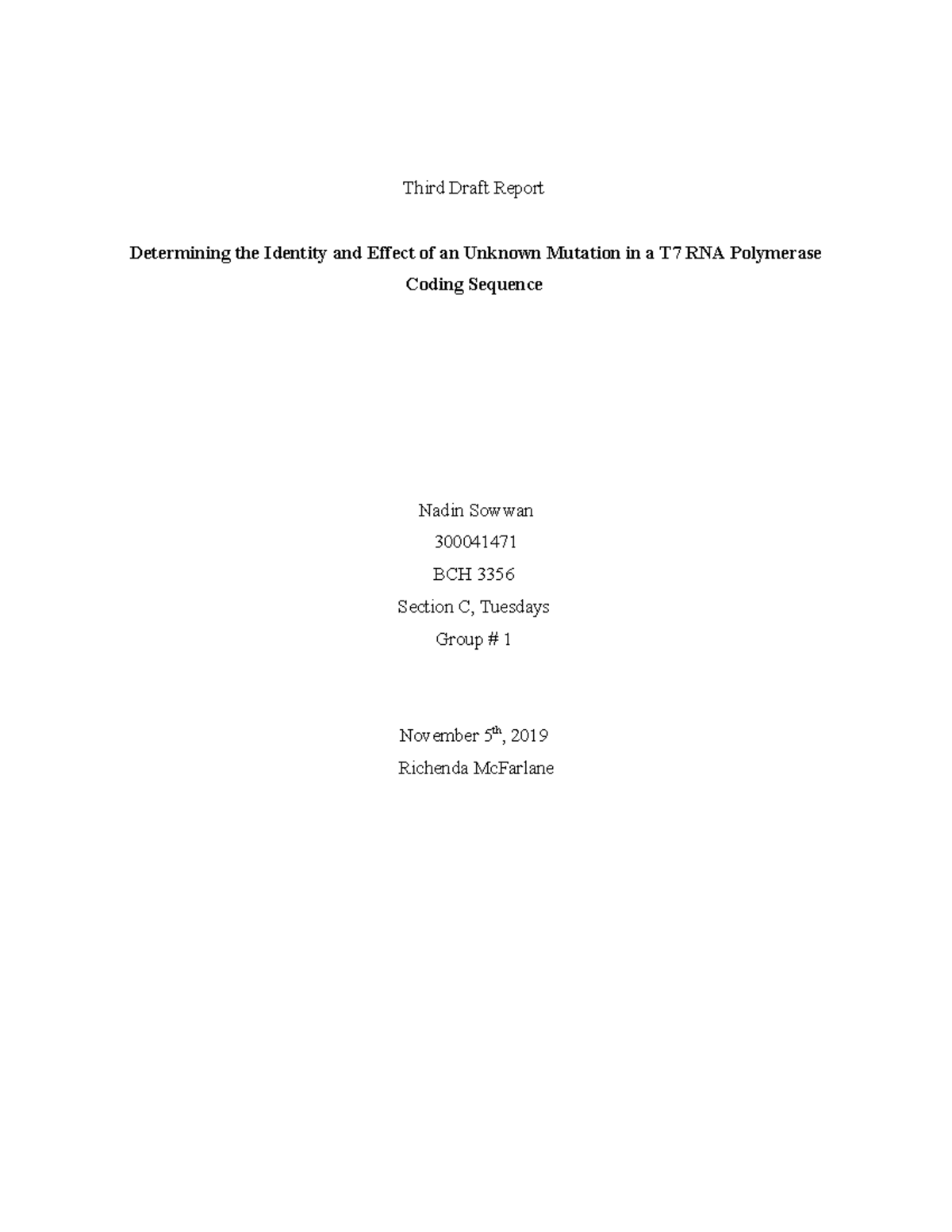 2019ssssssssssss - Third Draft Report Determining the Identity and ...