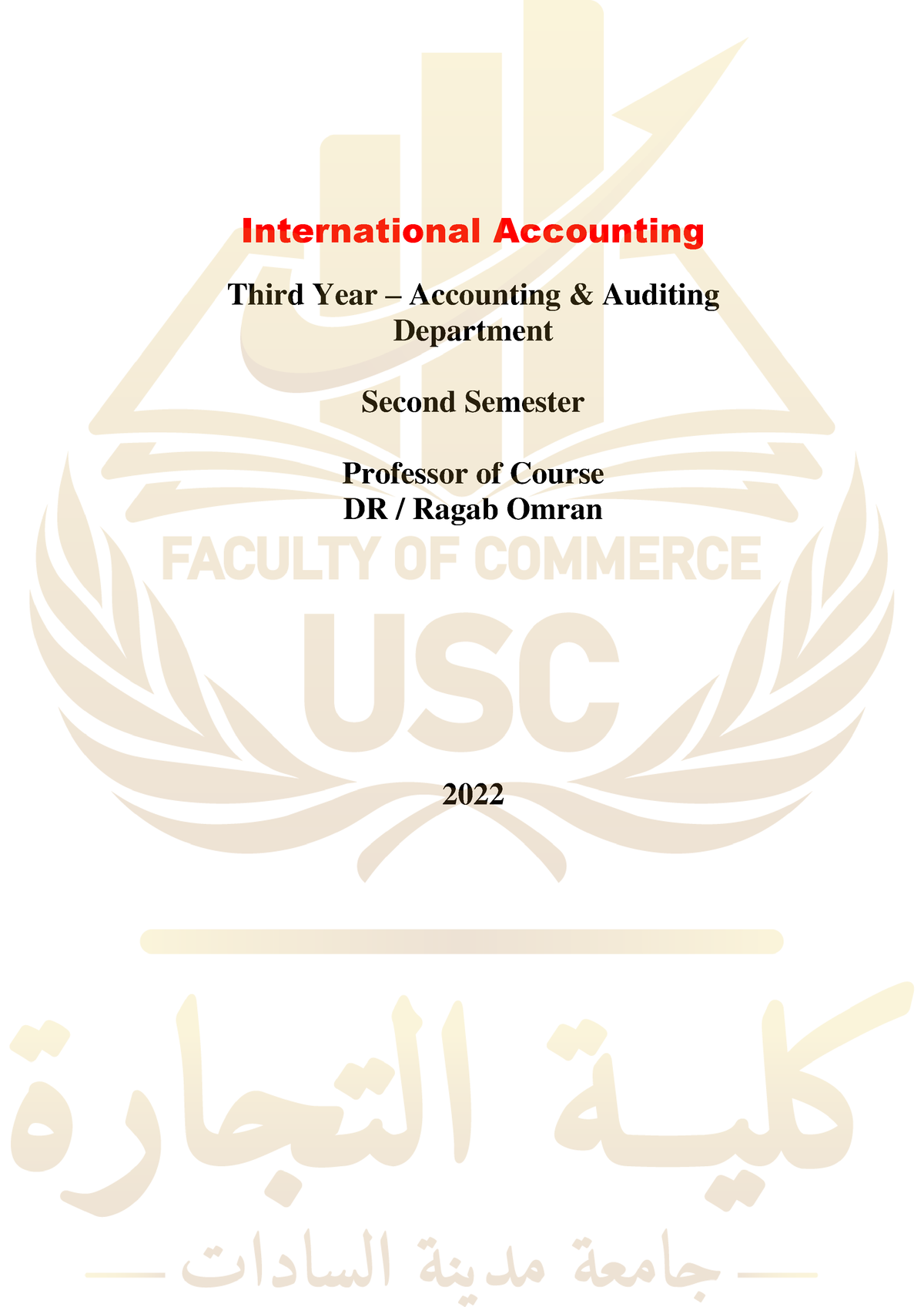 International Accounting Test Bank - International Accounting Third ...