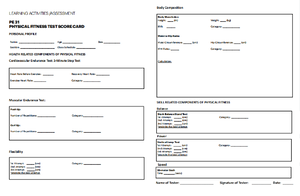 Fitness Training Program Format Updated WEEK 3 - NAME: Abegail L ...