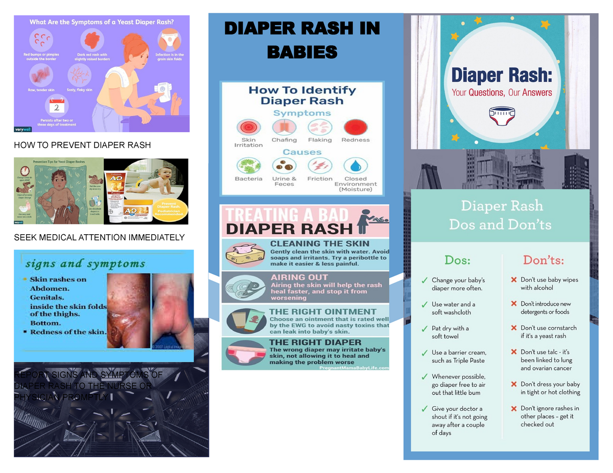 Child Care ( Diaper RASH) - NR-340 - HOW TO PREVENT DIAPER RASH SEEK ...