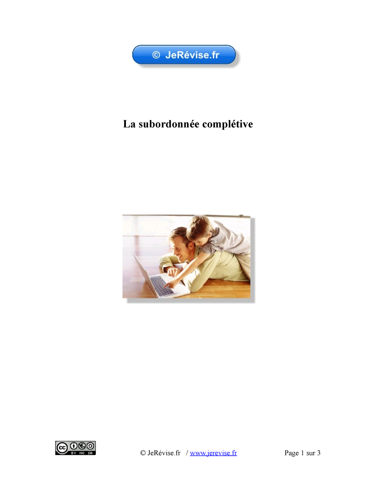 Exercices Propositions Subordonnees Completives - La Subordonnée ...