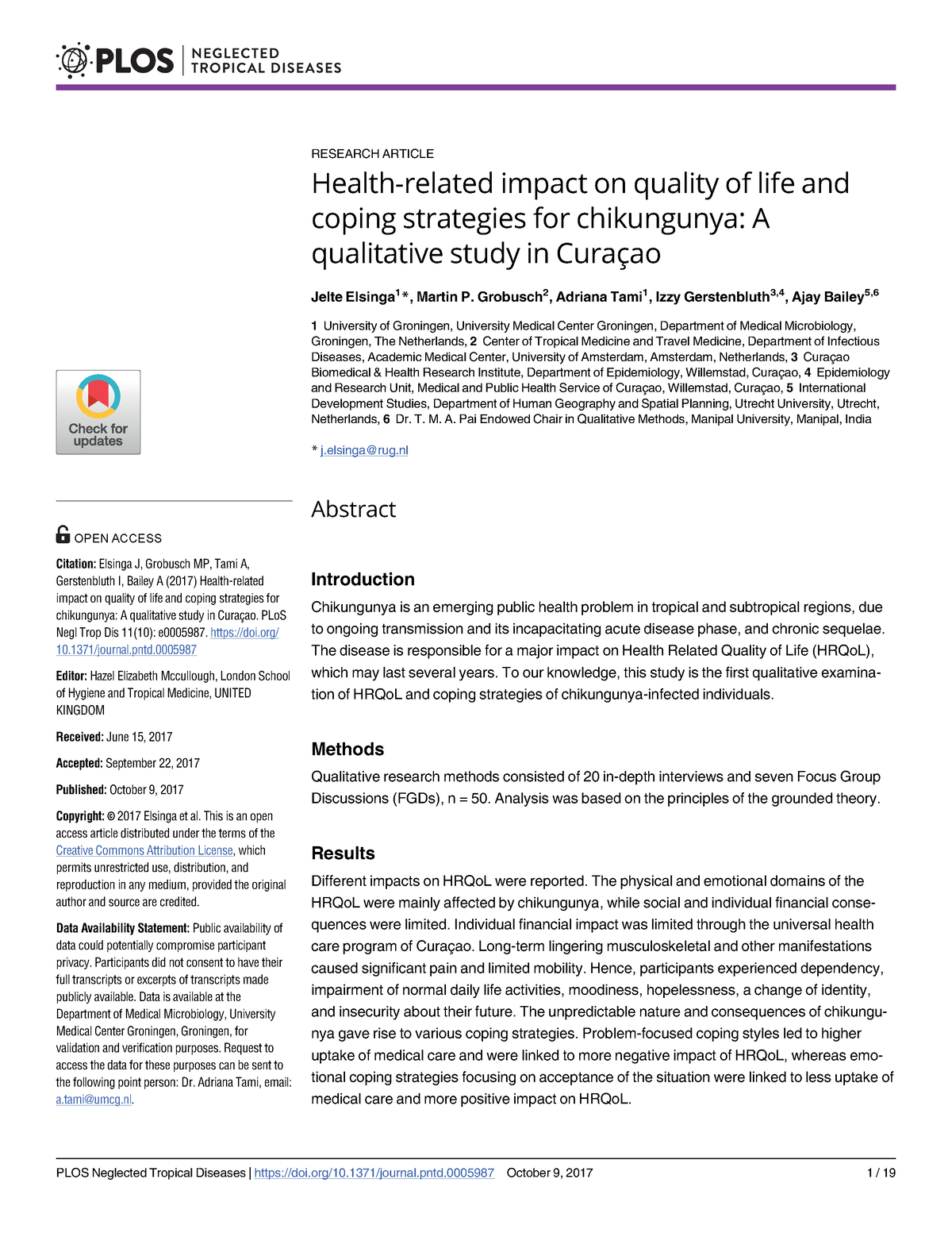 health related research articles