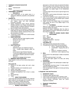 Collection of Objective Data - 14 | P a g e B. Collection of Objective ...