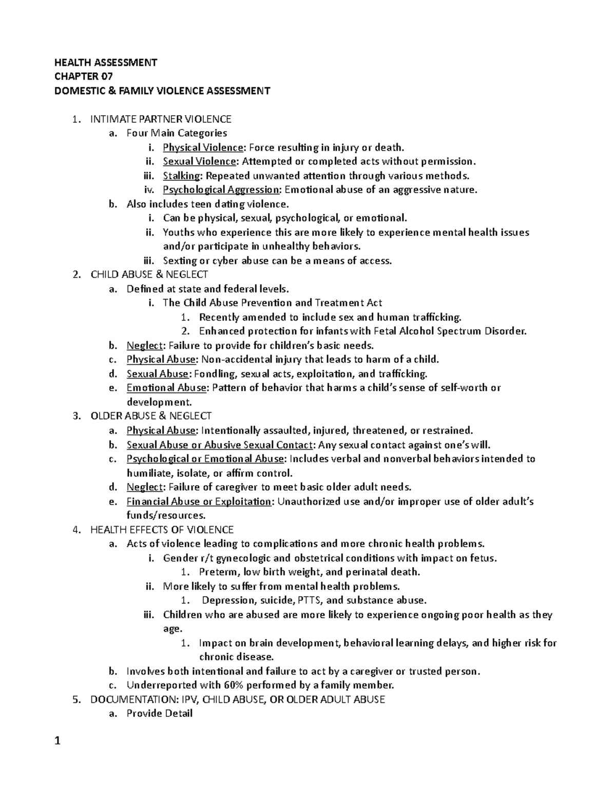 07 - HA Domestic AND Family Violence Assessment – BOR - HEALTH ...
