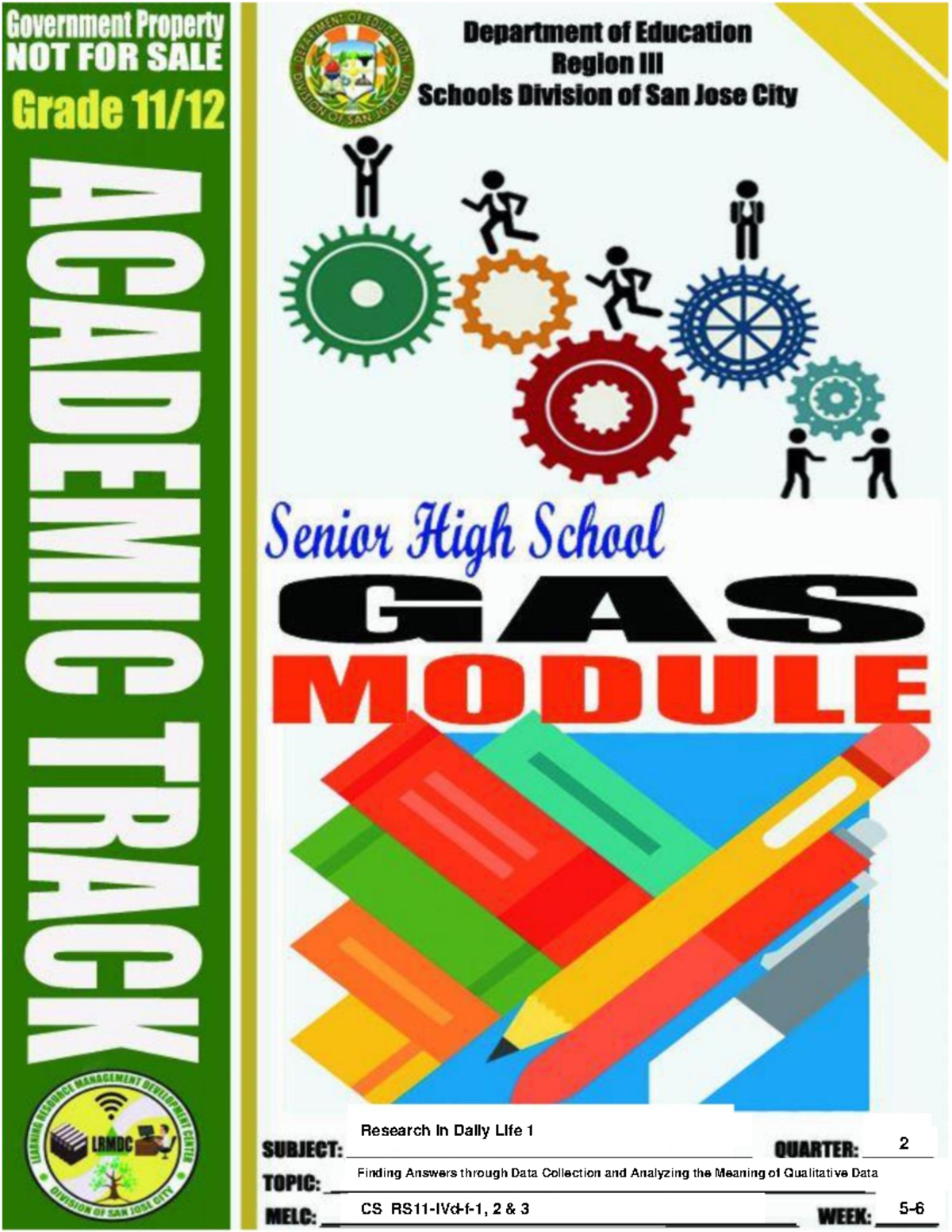 Practical Module 11 - ####### Research in Daily Life 1 Finding Answers ...