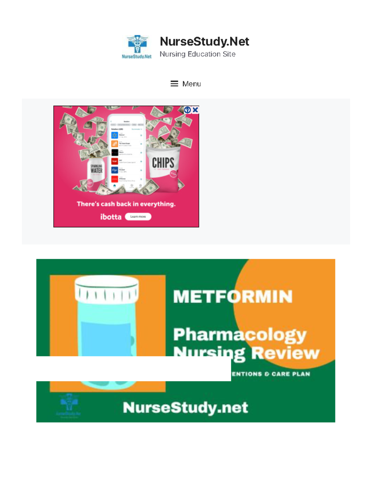 Metformin Nursing Considerations - NurseStudy Nursing Education Site ...