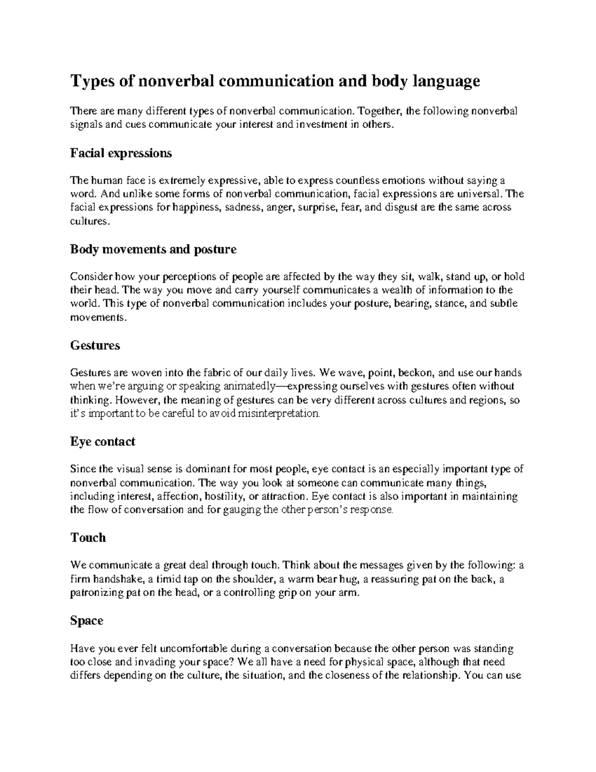 typesofnonverbalcommunicationandbodylanguage-types-of-nonverbal