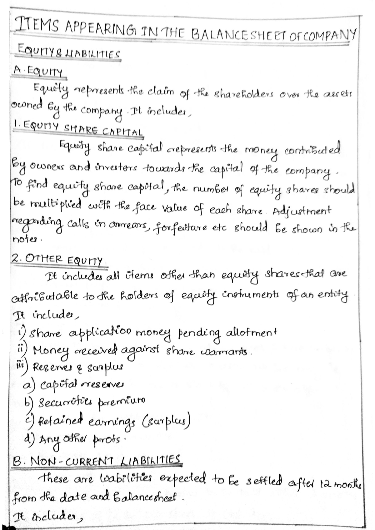 items-appearing-in-balance-sheet-of-company-financial-accounting