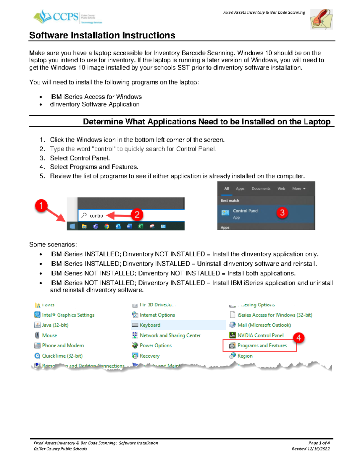 Software Install Instructions Laptop - Software Installation ...