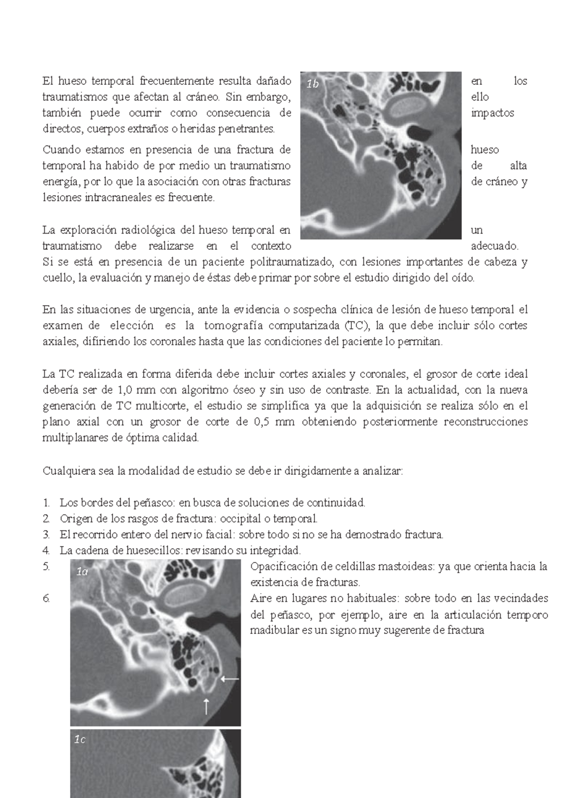 Algoritmo de trauma en la cabeza