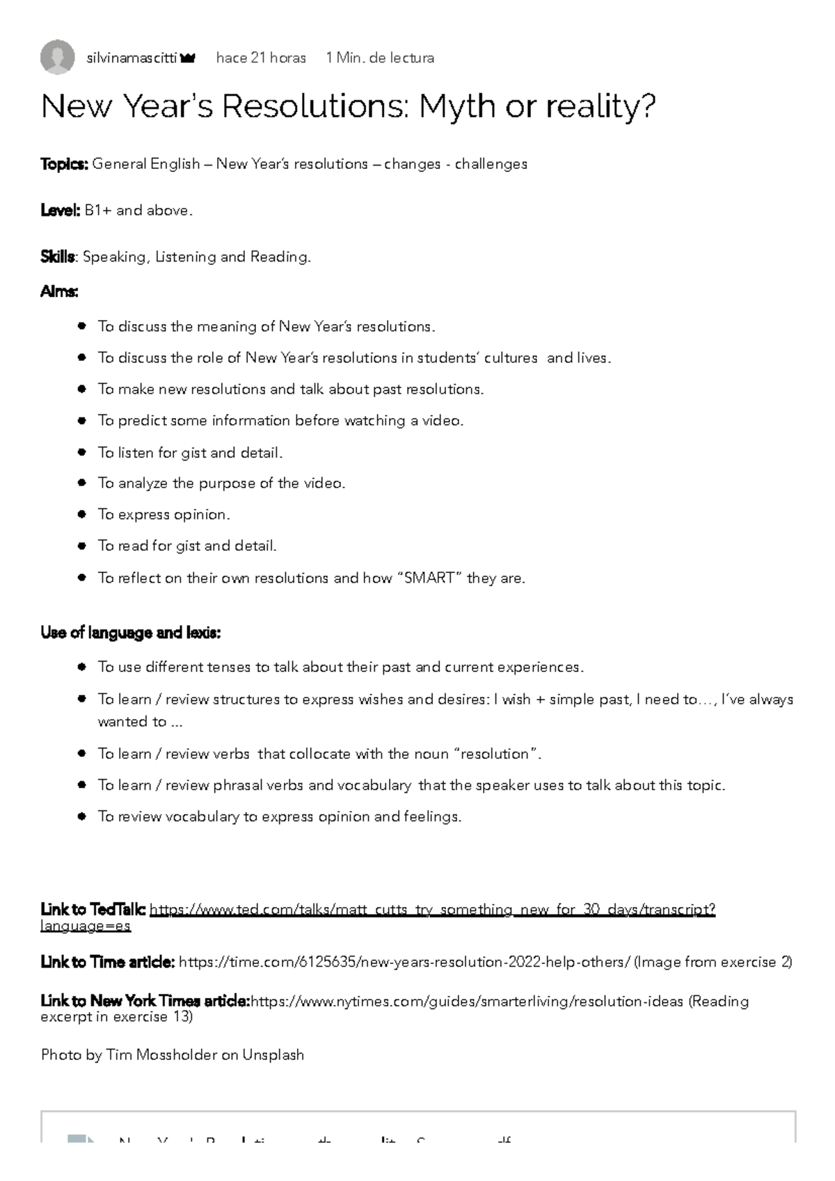 New Year’s Resolutions Myth or reality - silvinamascitti New Year’s ...