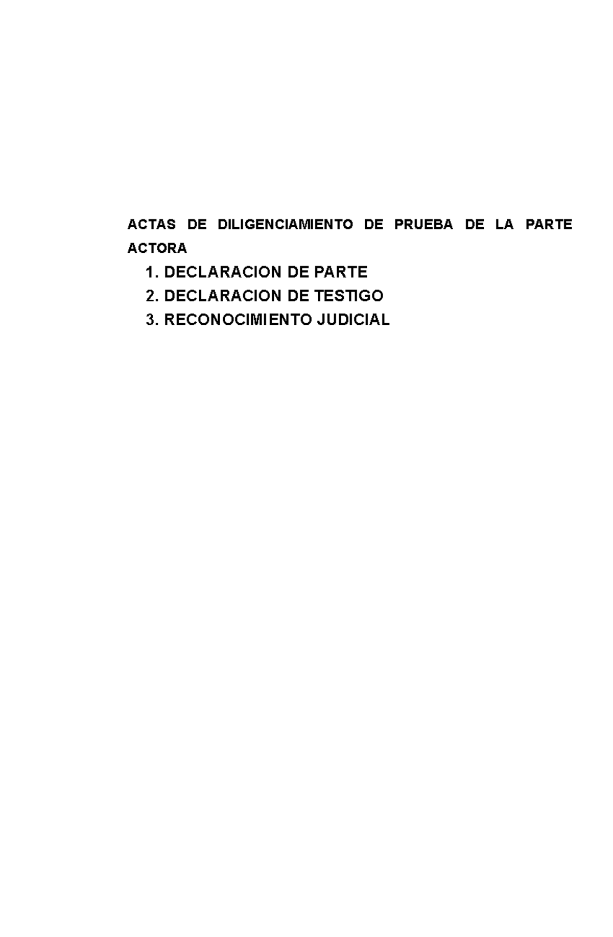 Comparto ' Actas Tarea 8' contigo - ACTAS DE DILIGENCIAMIENTO DE PRUEBA ...