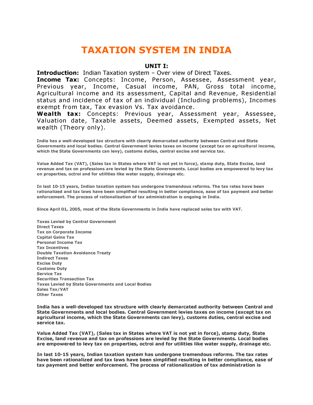 research paper on income tax in india pdf
