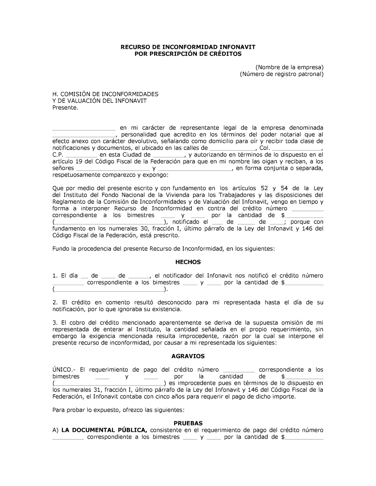 Formato De Carta De Inconformidad Milformatos Com Sexiz Pix 1198