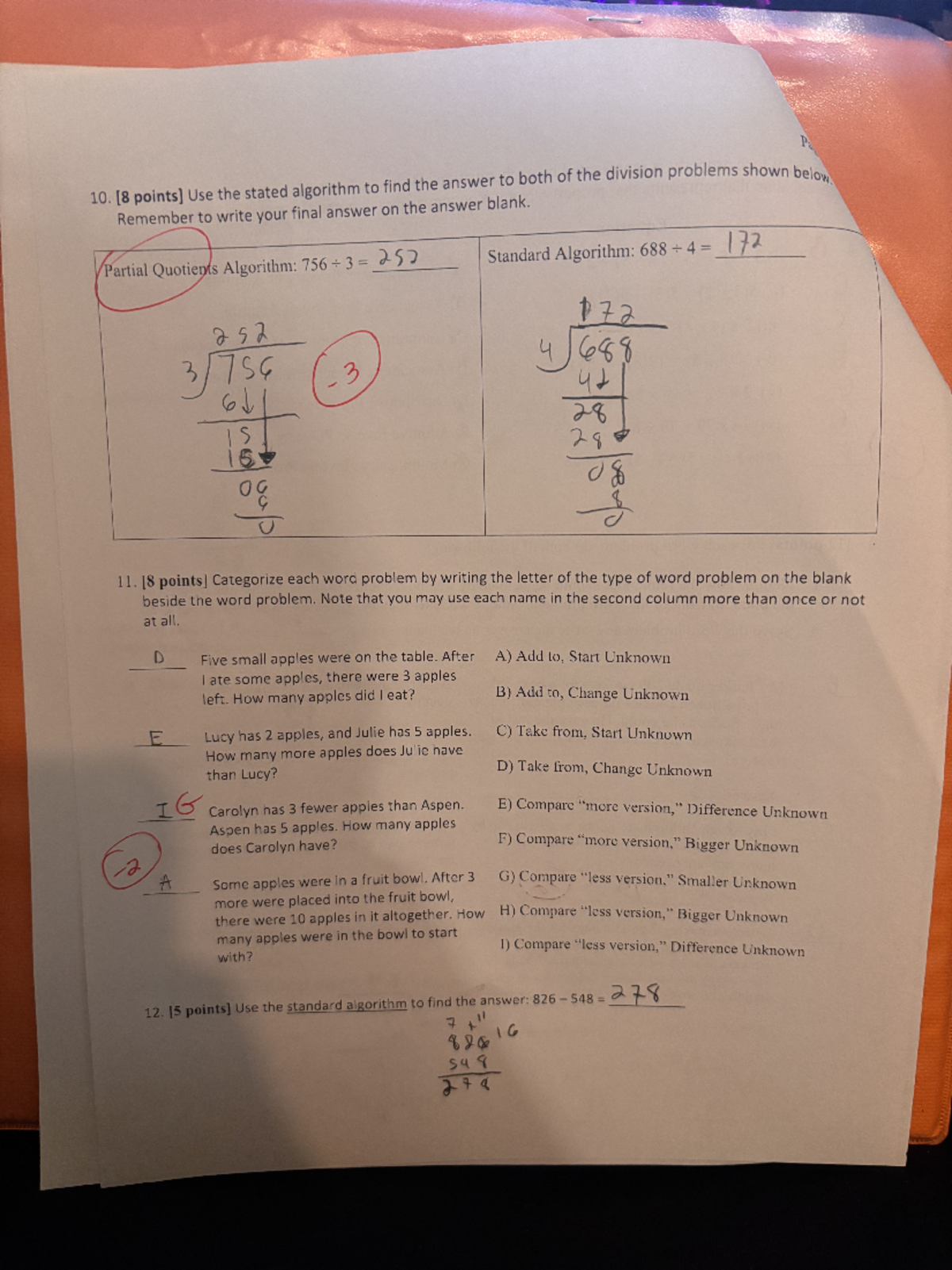 Structures Of Mathematics I (MATH 01201) Test 1 2022 4-4 - 10. Use the ...