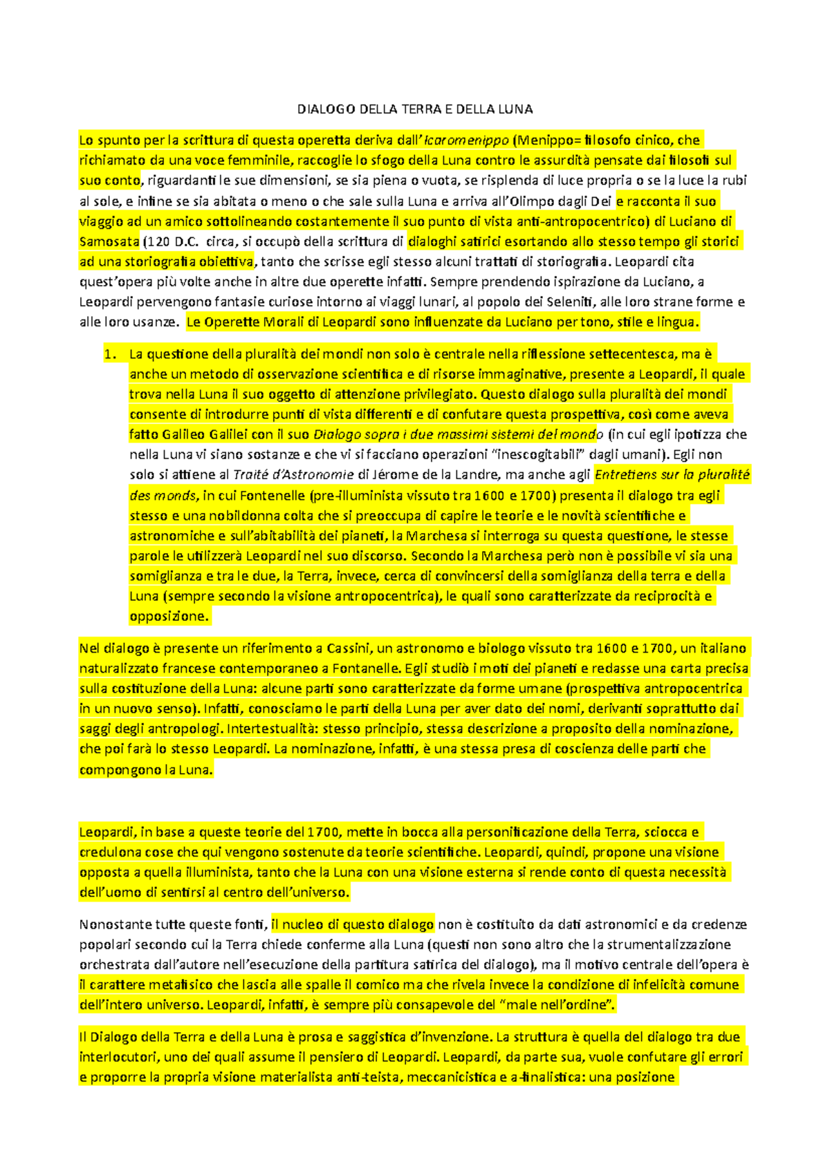 Dialogo Della Terra E Della Luna Pdf