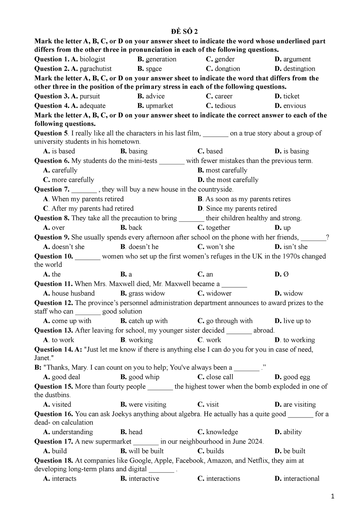 s-2-it-s-for-12-graders-s-2-mark-the-letter-a-b-c-or-d