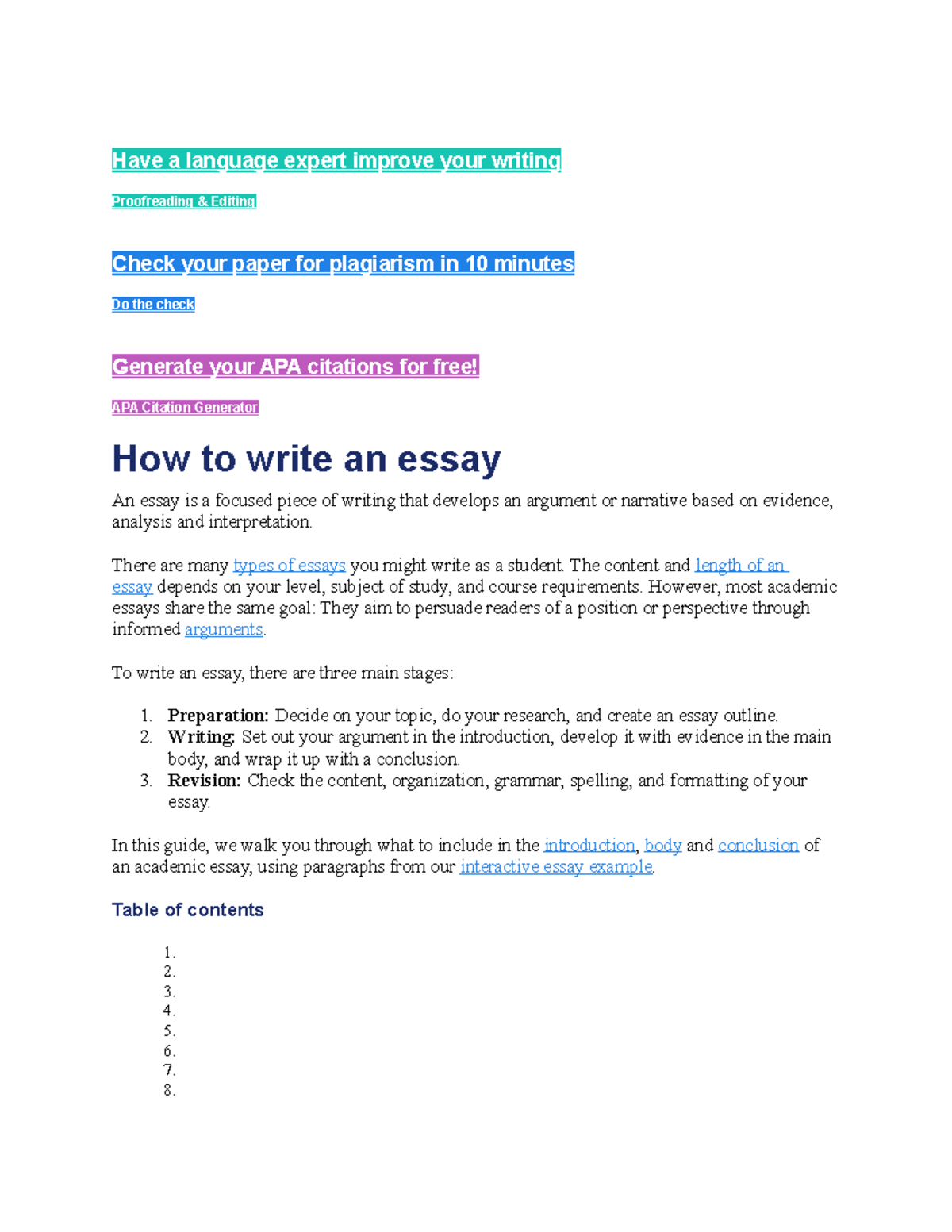 Essay - yes - Have a language expert improve your writing Proofreading ...