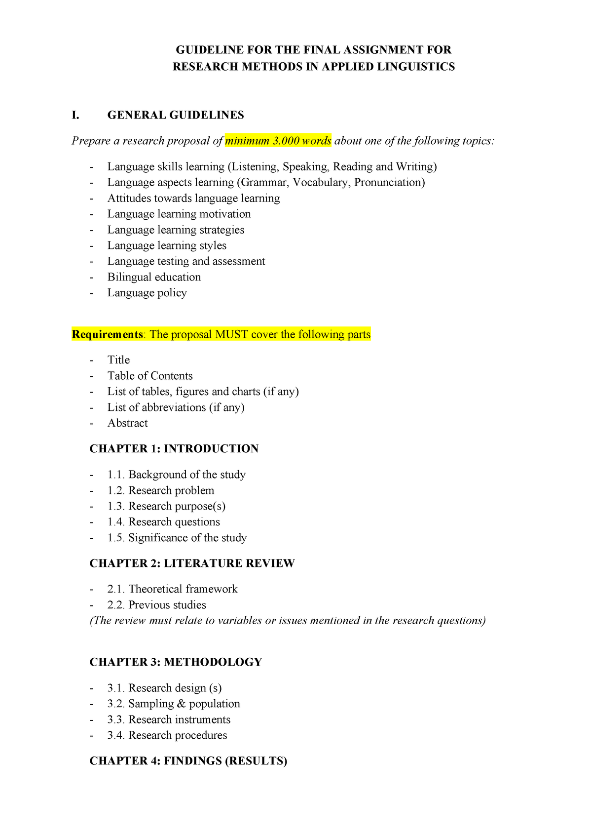 criteria for research proposal