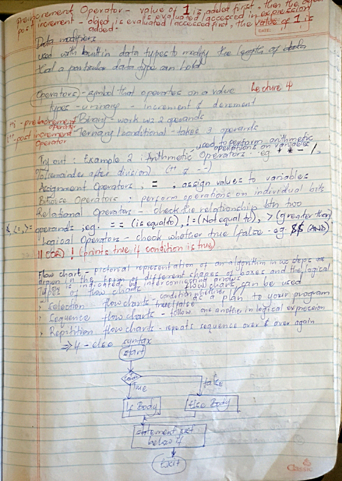 C++ - These notes are to help in the preparation of final year exams at ...