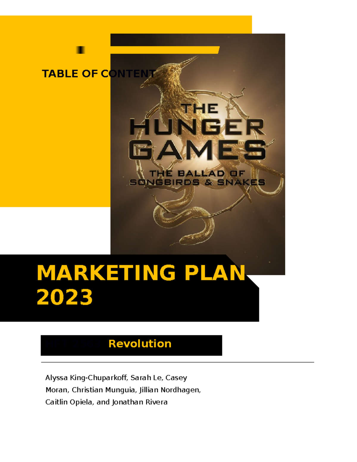 hunger games marketing case study