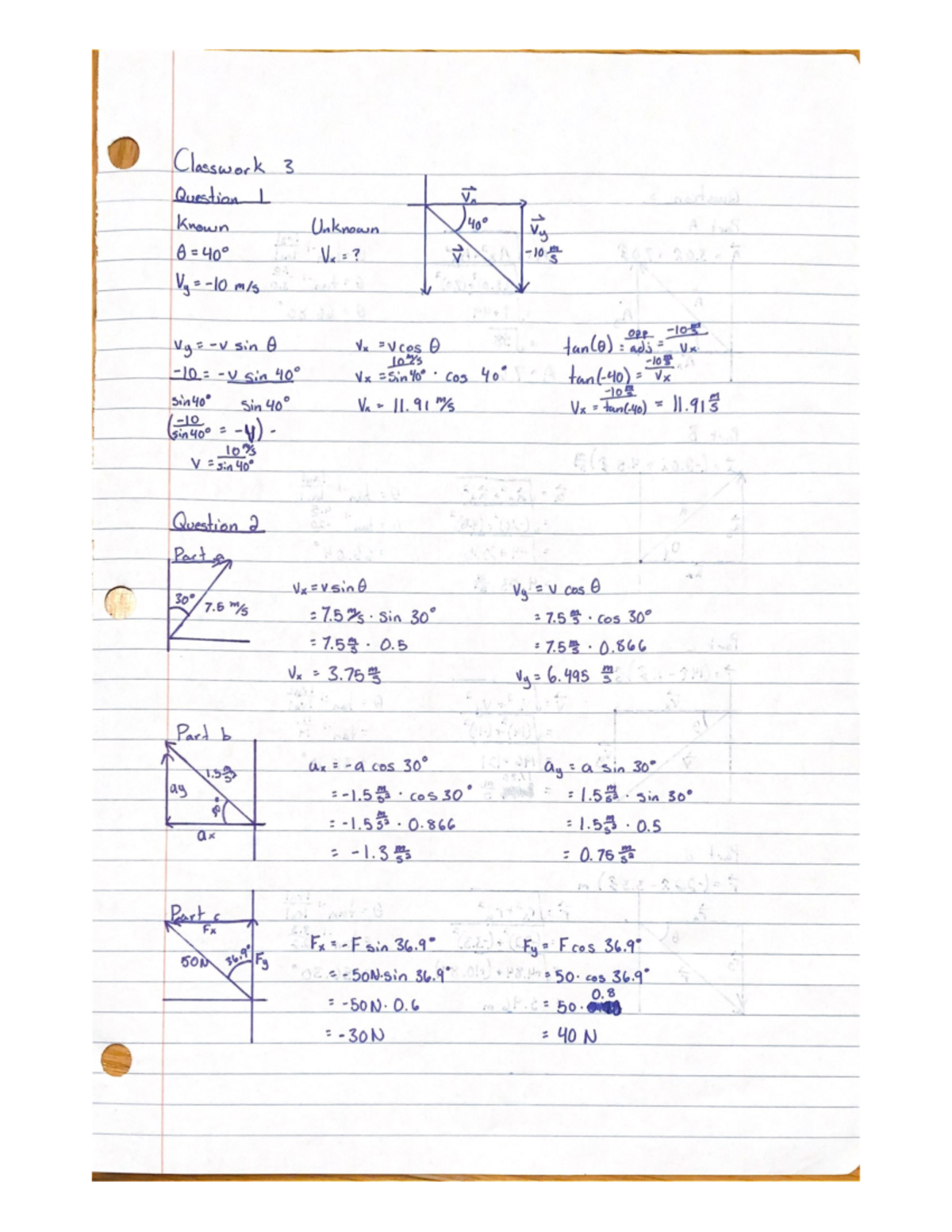 Classwork 3 - Homework - PHYS 221 - Studocu