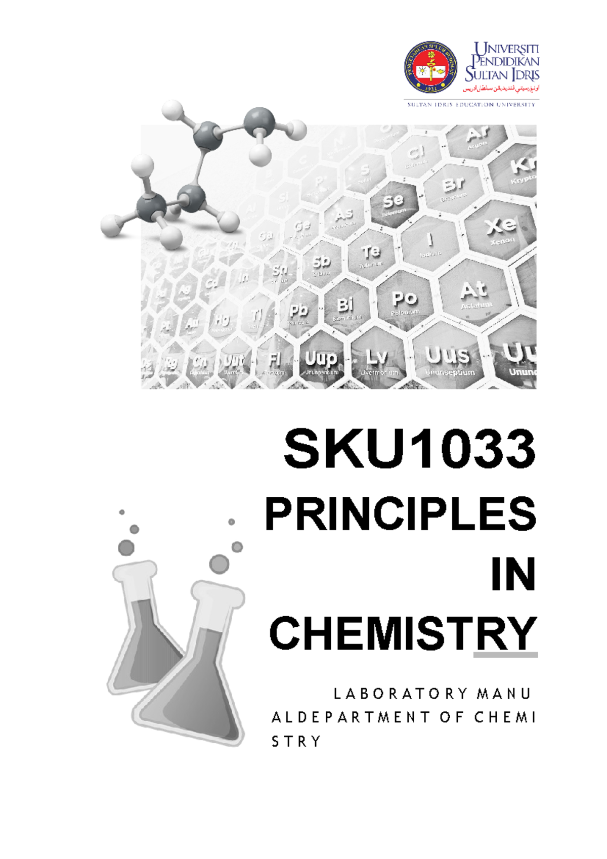 Lab Manual SKU1033 E232 - SKU PRINCIPLES IN CHEMISTRY L A B O R A T O R ...