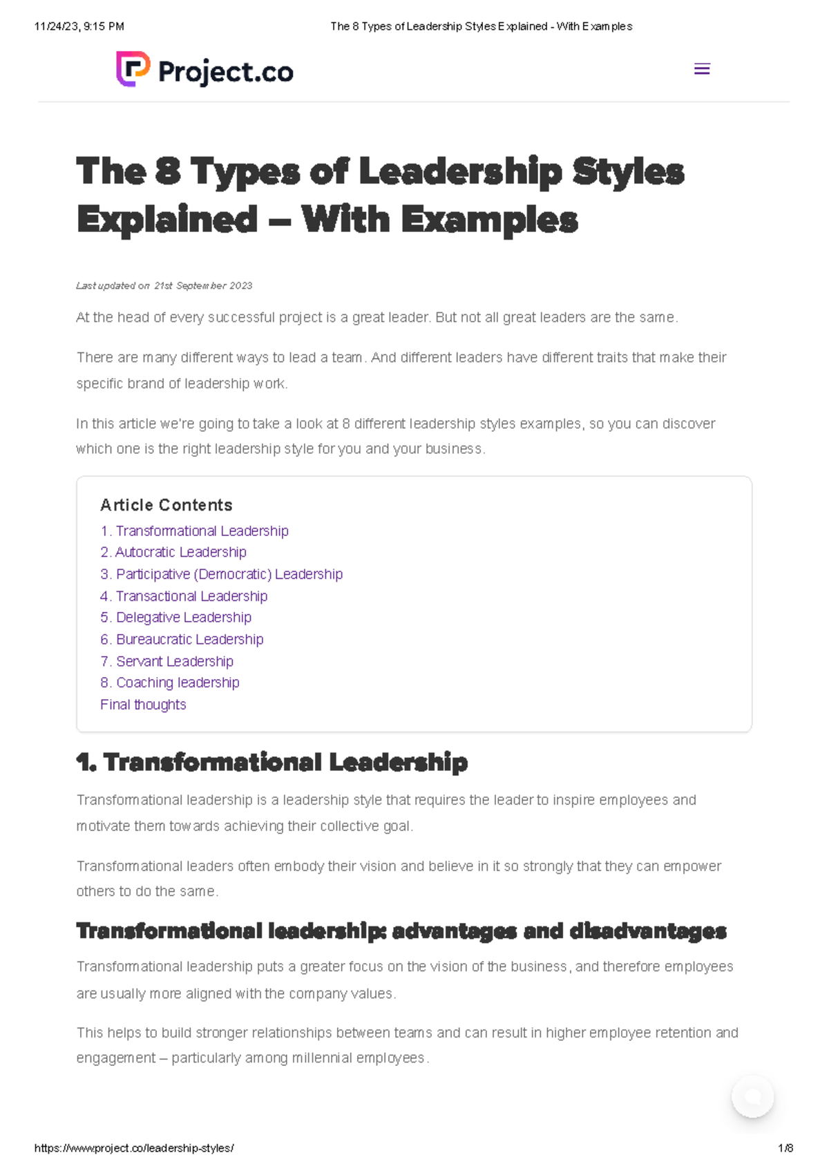 the-8-types-of-leadership-styles-explained-with-examples