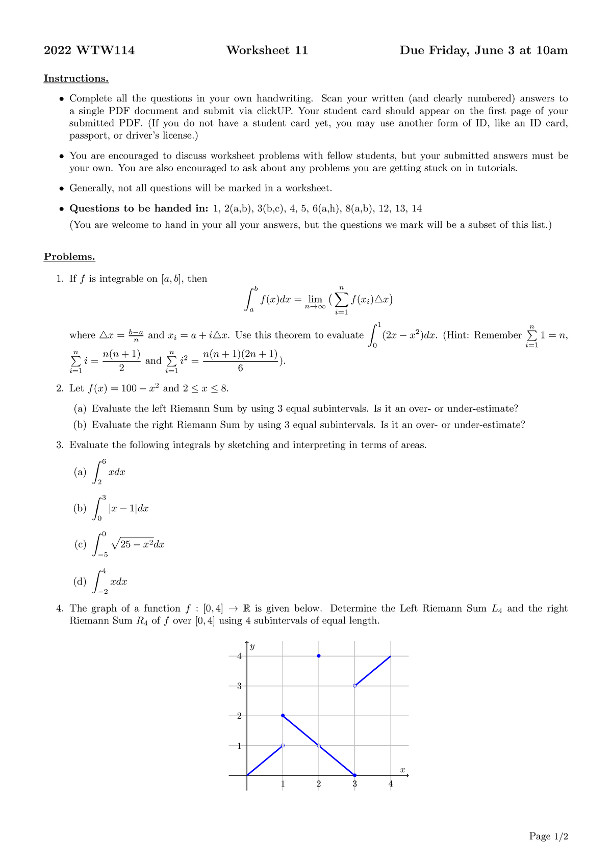 Worksheet 11 - This material one of the few info which one needs to ...