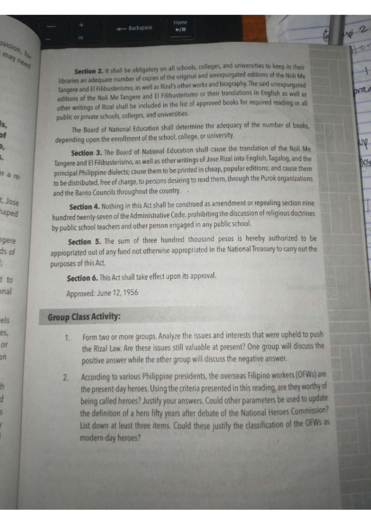 LWR Module Lesson 1 4 - Lecture notes - Section 2. It shall be ...