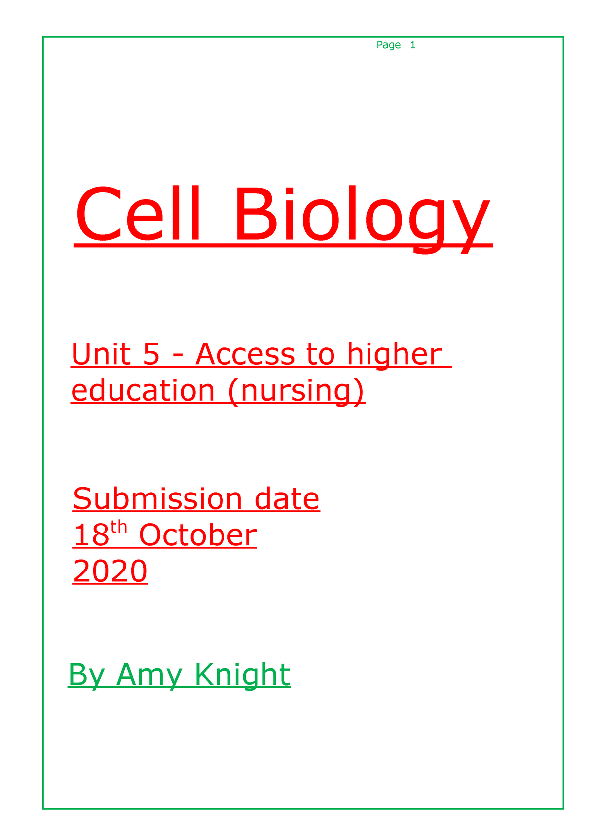 unit-5-cell-biology-access-to-higher-education-in-nursing-cell-biology-unit-5-access-to