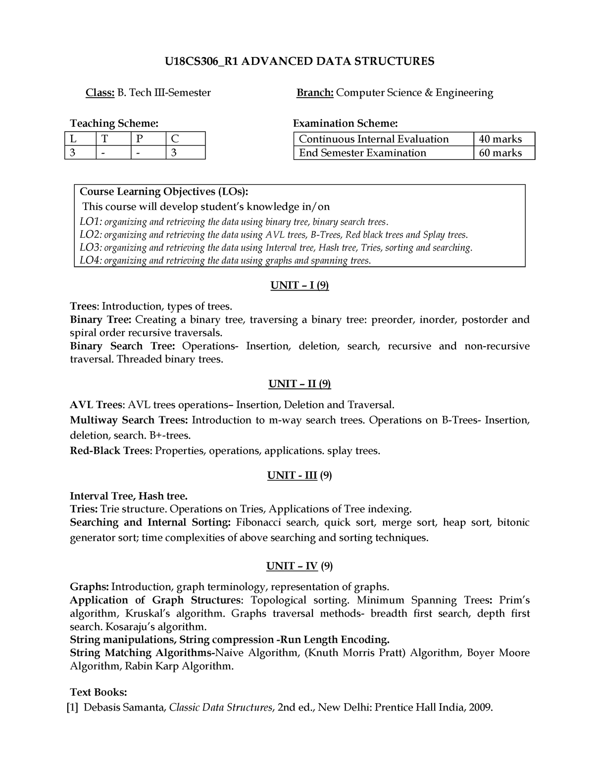 advanced-data-structures-theory-syllabus-u18cs306-r1final-u18cs306-r1