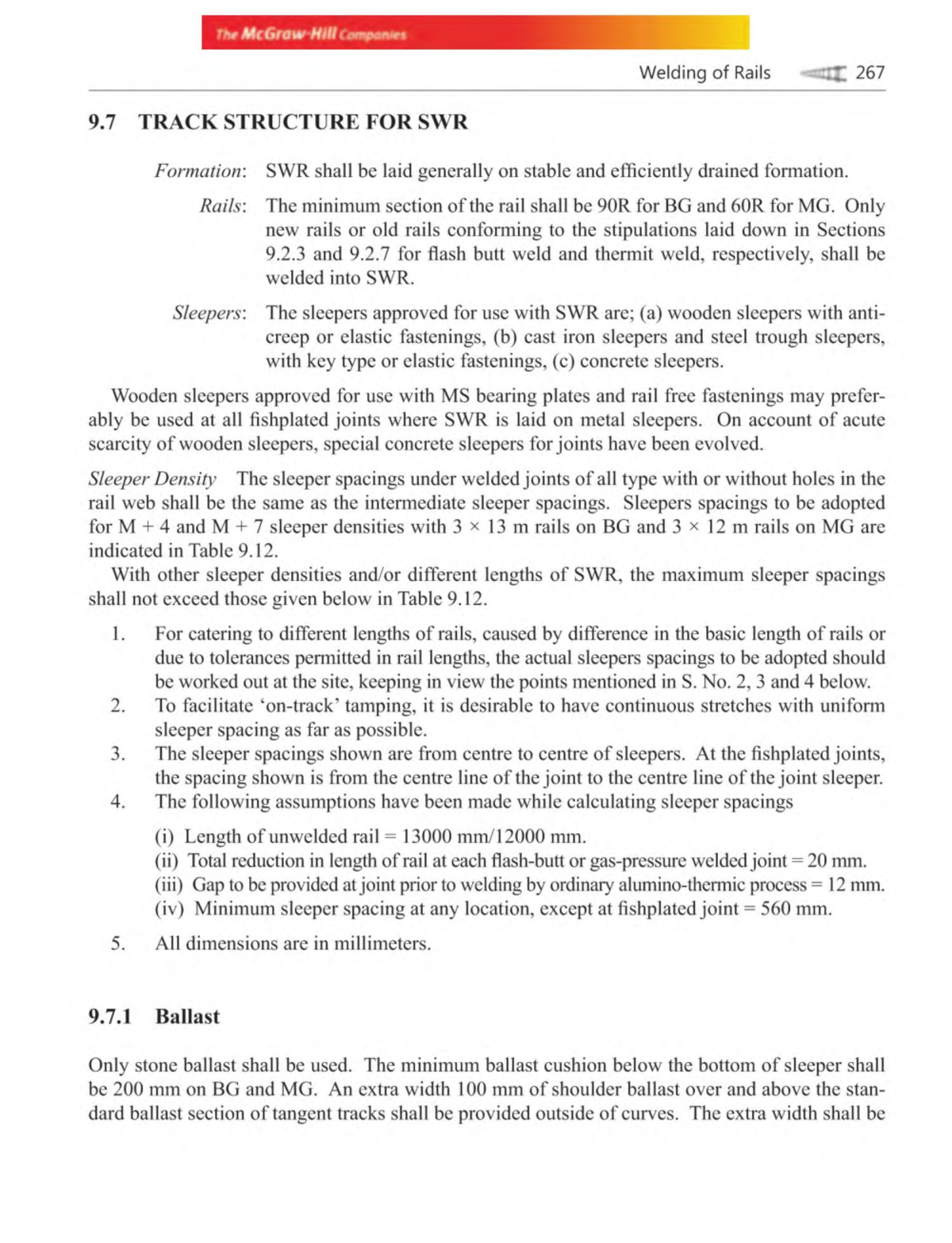 Railway Track Engineering ( PDFDrive )-49 - Welding of Rails I 267 9 ...
