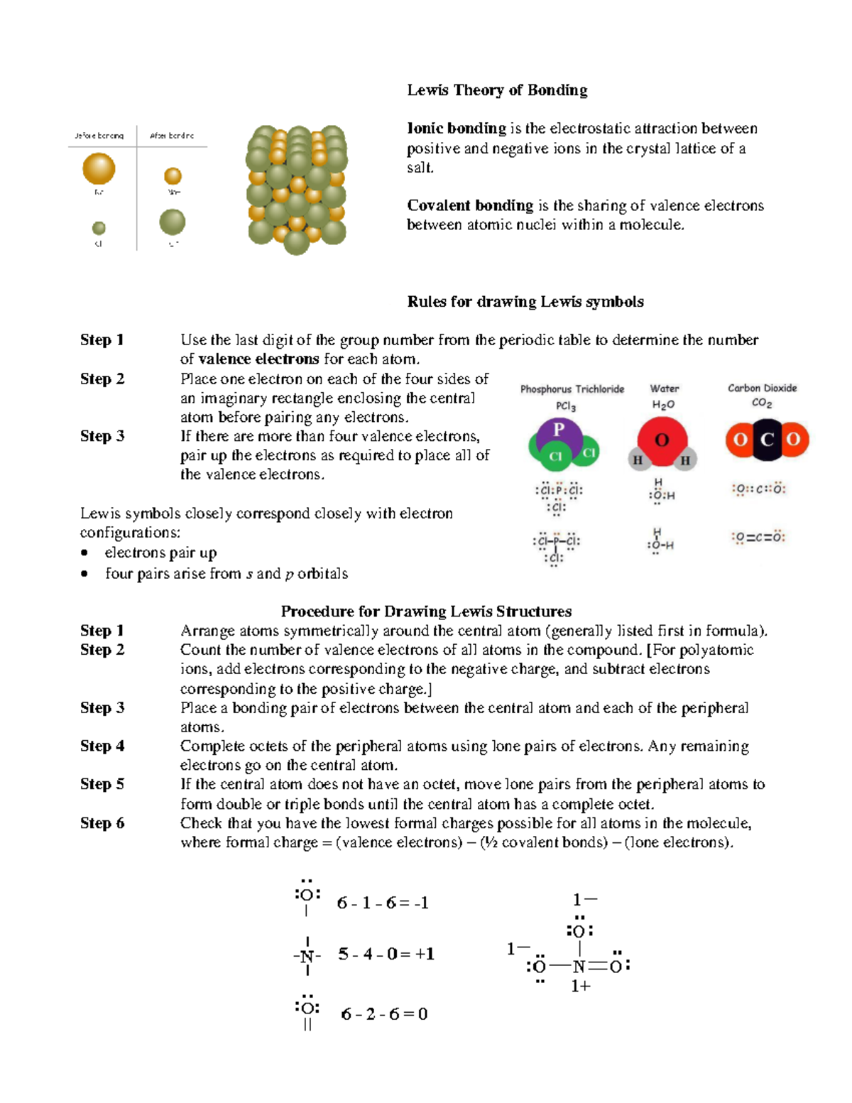 Chemical Bonding and Physical Properties - CHEM 1010 - TrentU - Studocu