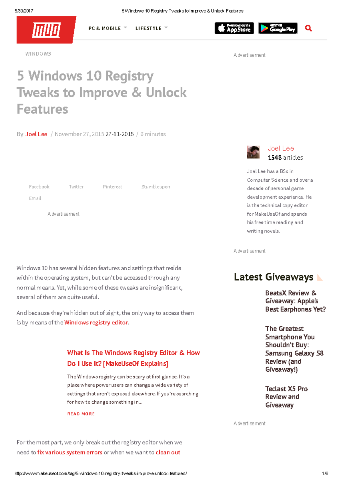 5 Windows 10 Registry Tweaks to Improve & Unlock Features ...