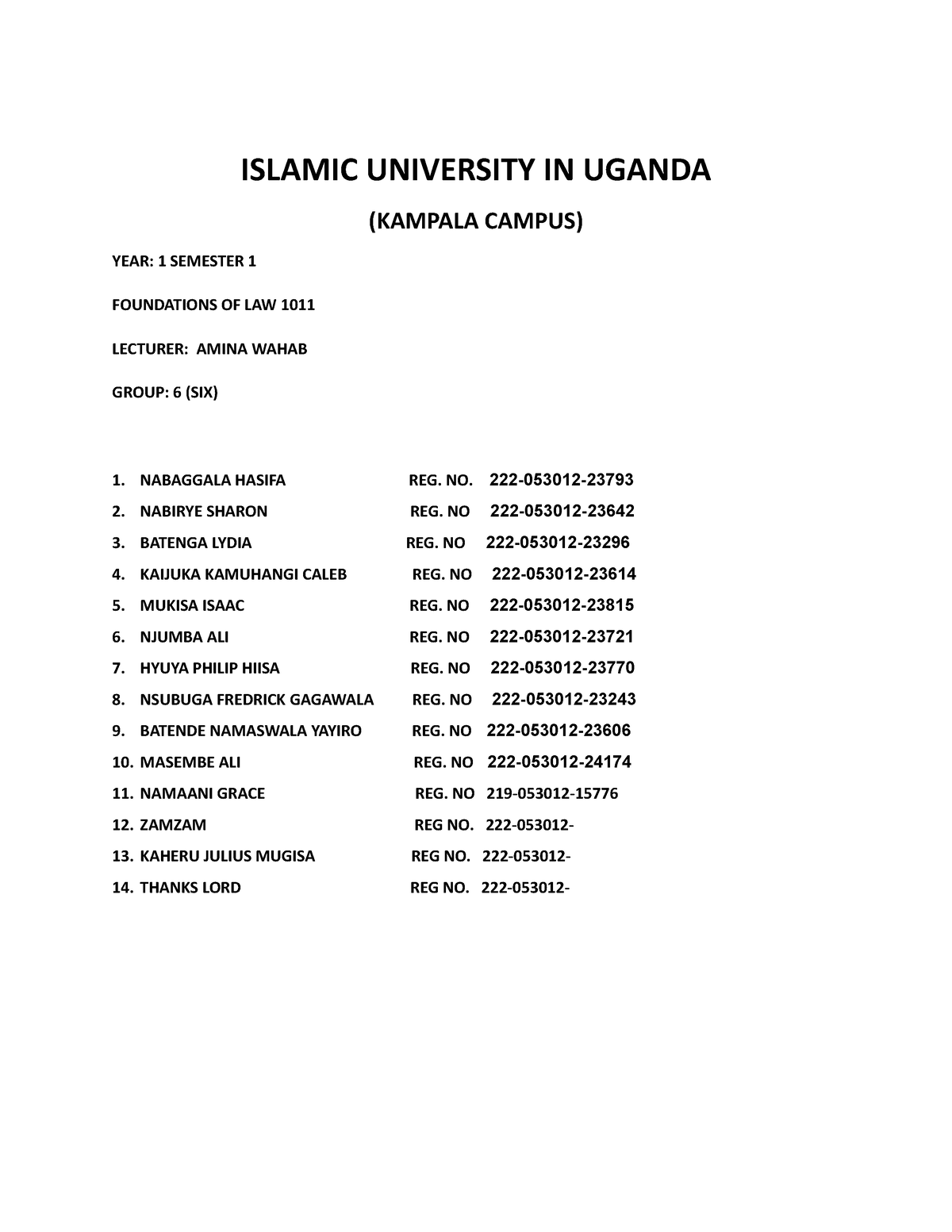 cases-course-work-1-r-vs-amkeyo-islamic-university-in-uganda-kampala-campus-year-1