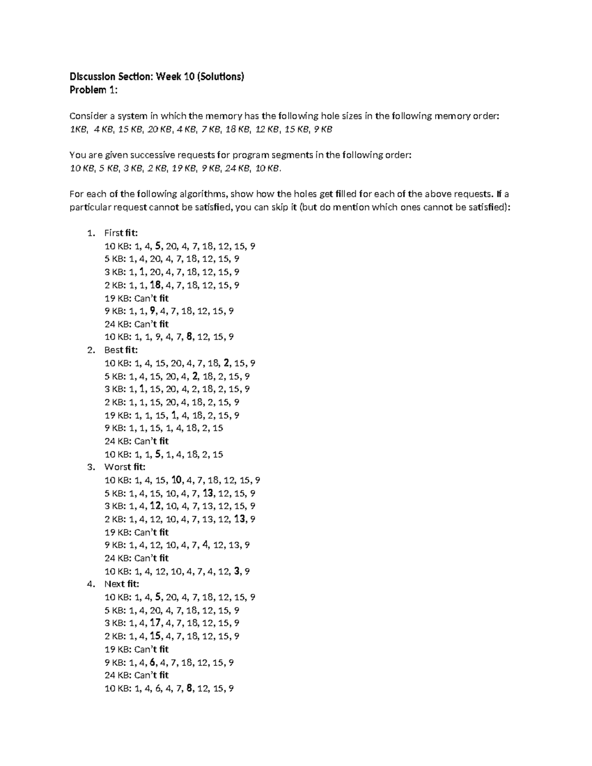 Cs 241 - Section 10 sol - Discussion Section: Week 10 (Solutions ...