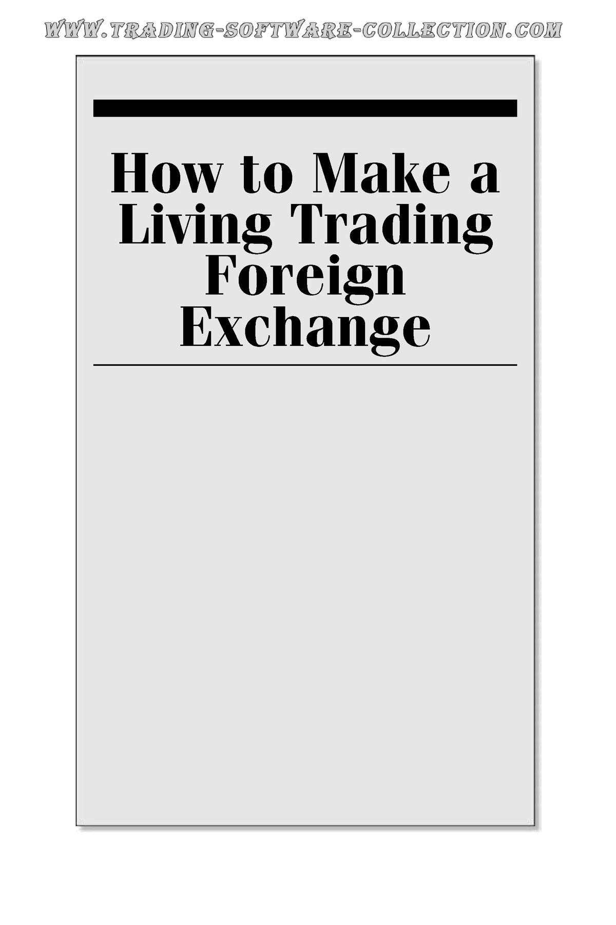 how-to-make-a-living-trading-foreign-exc-how-to-make-a-living-trading