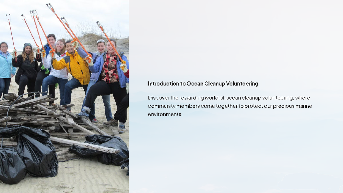 Untitled - Bhuhuhbb - Introduction to Ocean Cleanup Volunteering ...