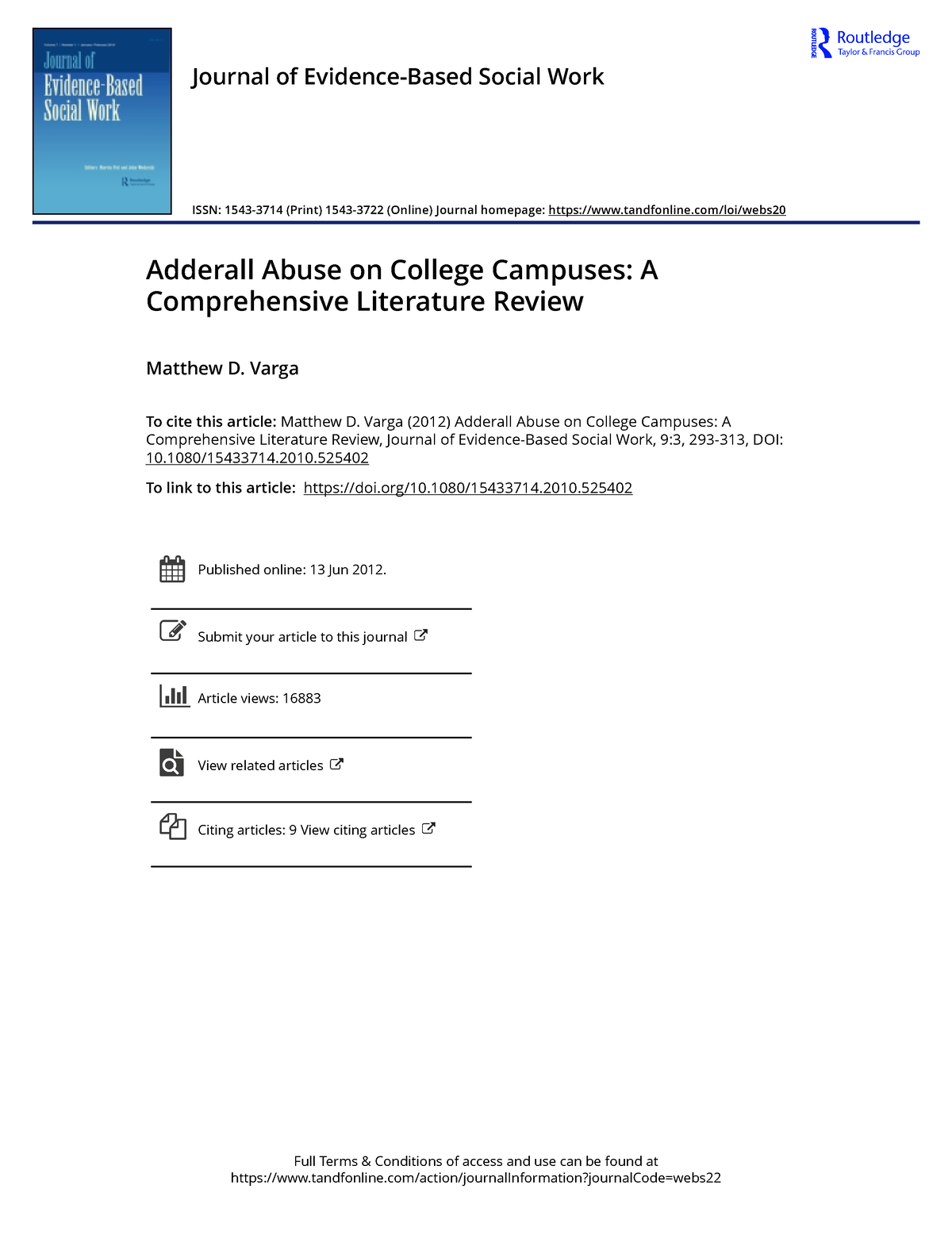 adderall abuse on college campuses a comprehensive literature review