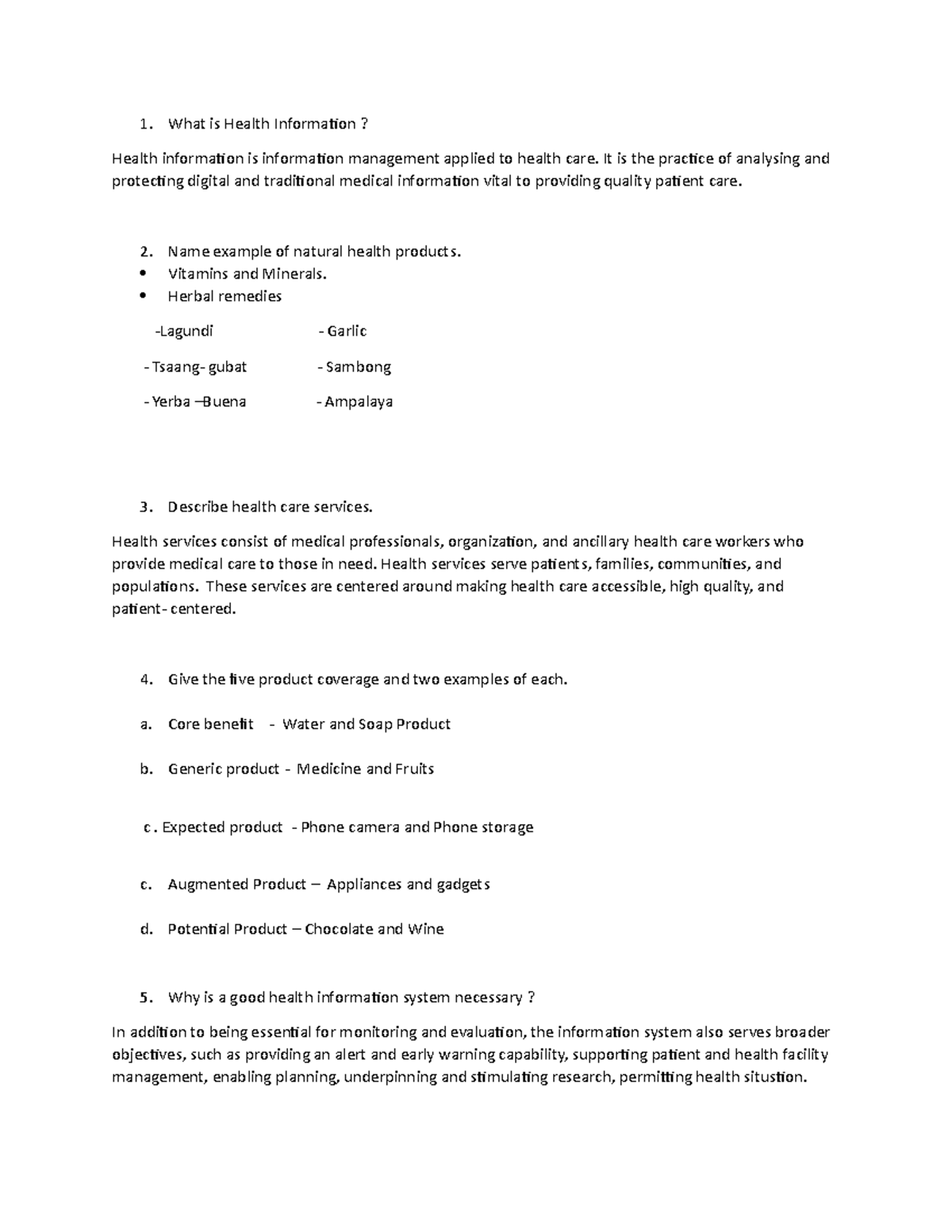 Health G-10 - helpful - What is Health Information? Health information ...