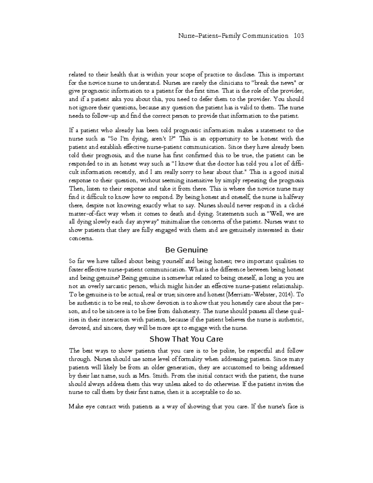 Nursing care at the end of life what every clinician should know 33 ...