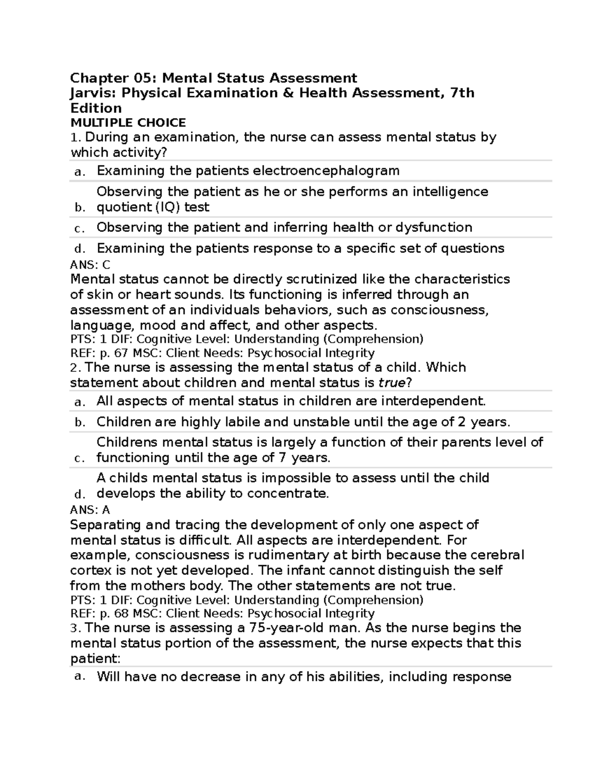 test-bank-chapter-05-mental-status-assessment-chapter-05-mental