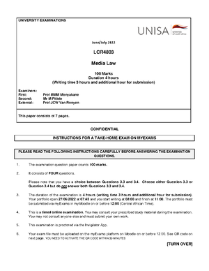 CRW2601- Notes-1 - Study notes - crw2601 - Unisa - Studocu
