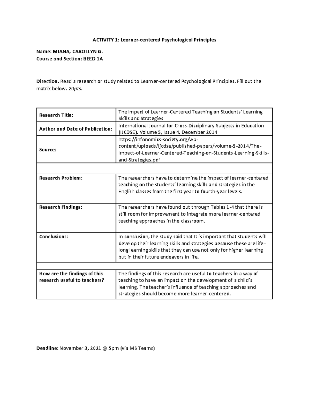 102-act01-miana-carollyn-bee1a-activity-1-learner-centered